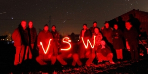 Mitglieder der Volkssternwarte (VSW)