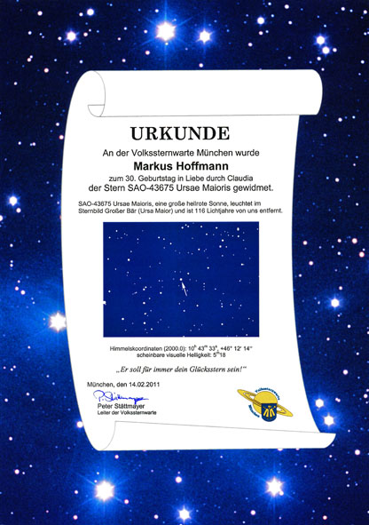 Urkunde