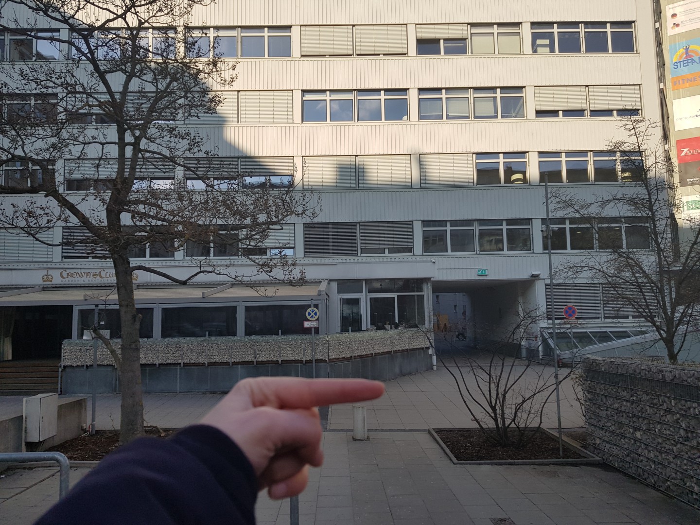  dann rechts lang, ...